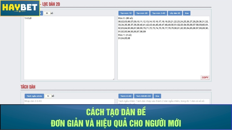 Cách tạo dàn đề đơn giản và hiệu quả cho người mới Cách tạo dàn đề đơn giản và hiệu quả cho người mới