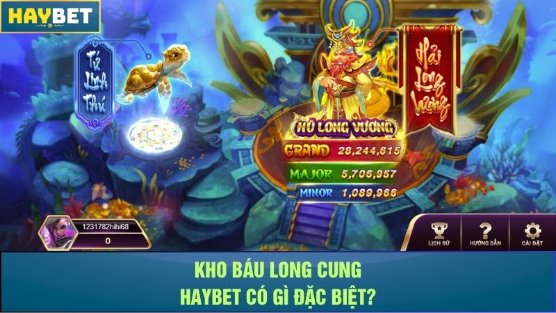 Kho Báu Long Cung Haybet có gì đặc biệt? Kho Báu Long Cung Haybet có gì đặc biệt?