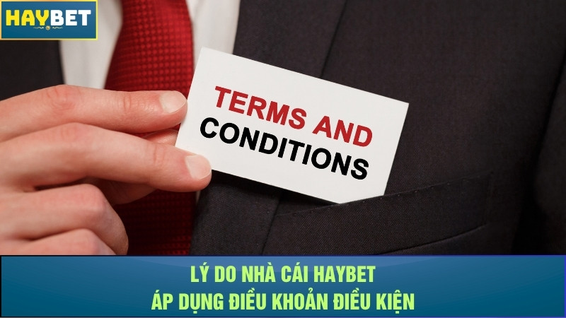 Lý do nhà cái Haybet áp dụng điều khoản điều kiện Lý do nhà cái Haybet áp dụng điều khoản điều kiện