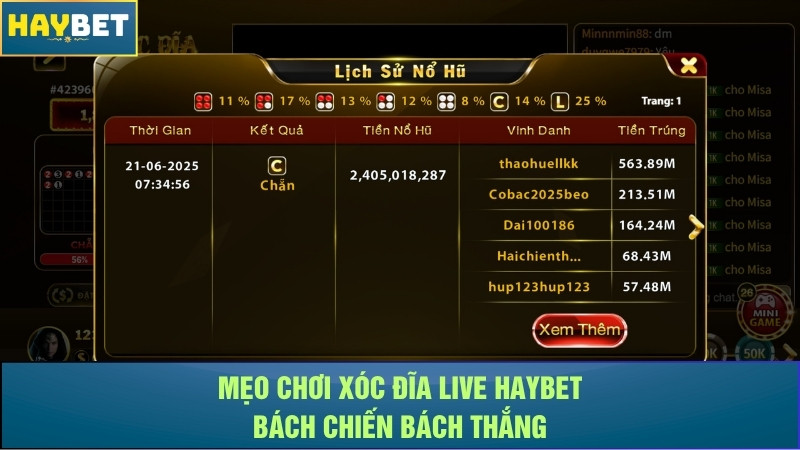 Mẹo chơi xóc đĩa live Haybet bách chiến bách thắng Mẹo chơi xóc đĩa live Haybet bách chiến bách thắng