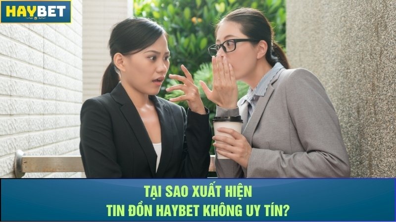 Tại sao xuất hiện tin đồn Haybet không uy tín? Tại sao xuất hiện tin đồn Haybet không uy tín?