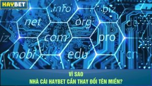 Vì sao nhà cái Haybet cần thay đổi tên miền?